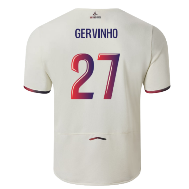 2025-2026 Lille Away Shirt (Gervinho 27)-PitchVibe Kits